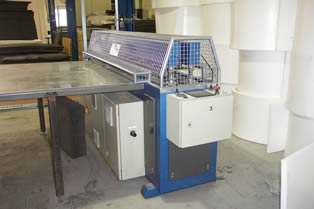 P&P foam sheet butt welder